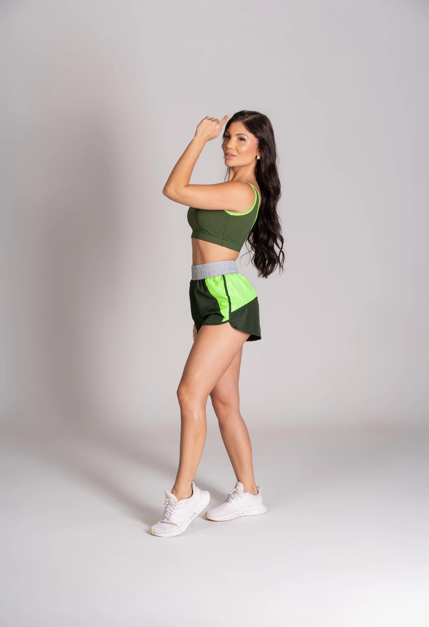 Short Legging Fitness Alice - Verde
