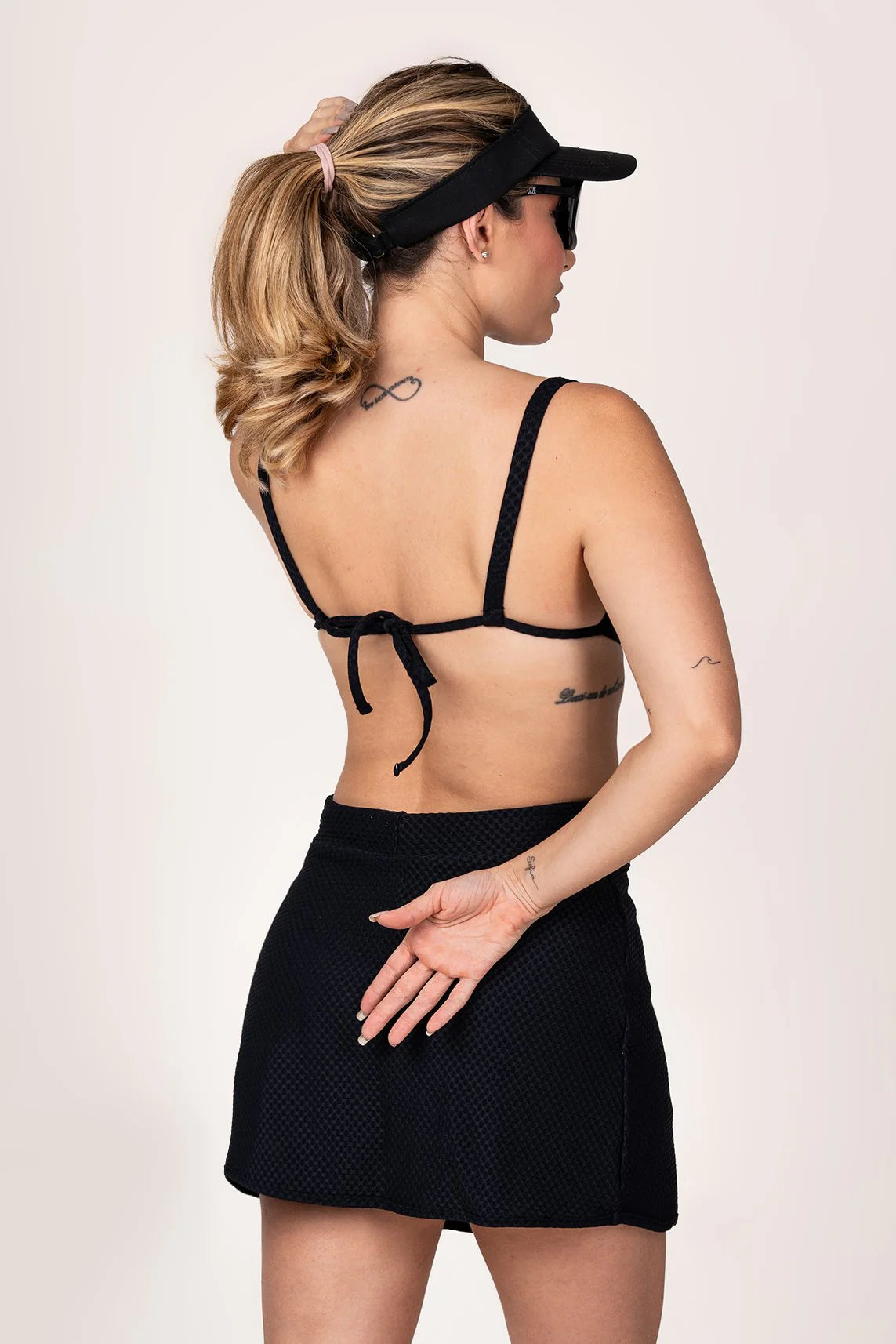 Conjunto Beach Tênis Amora - Preto 2