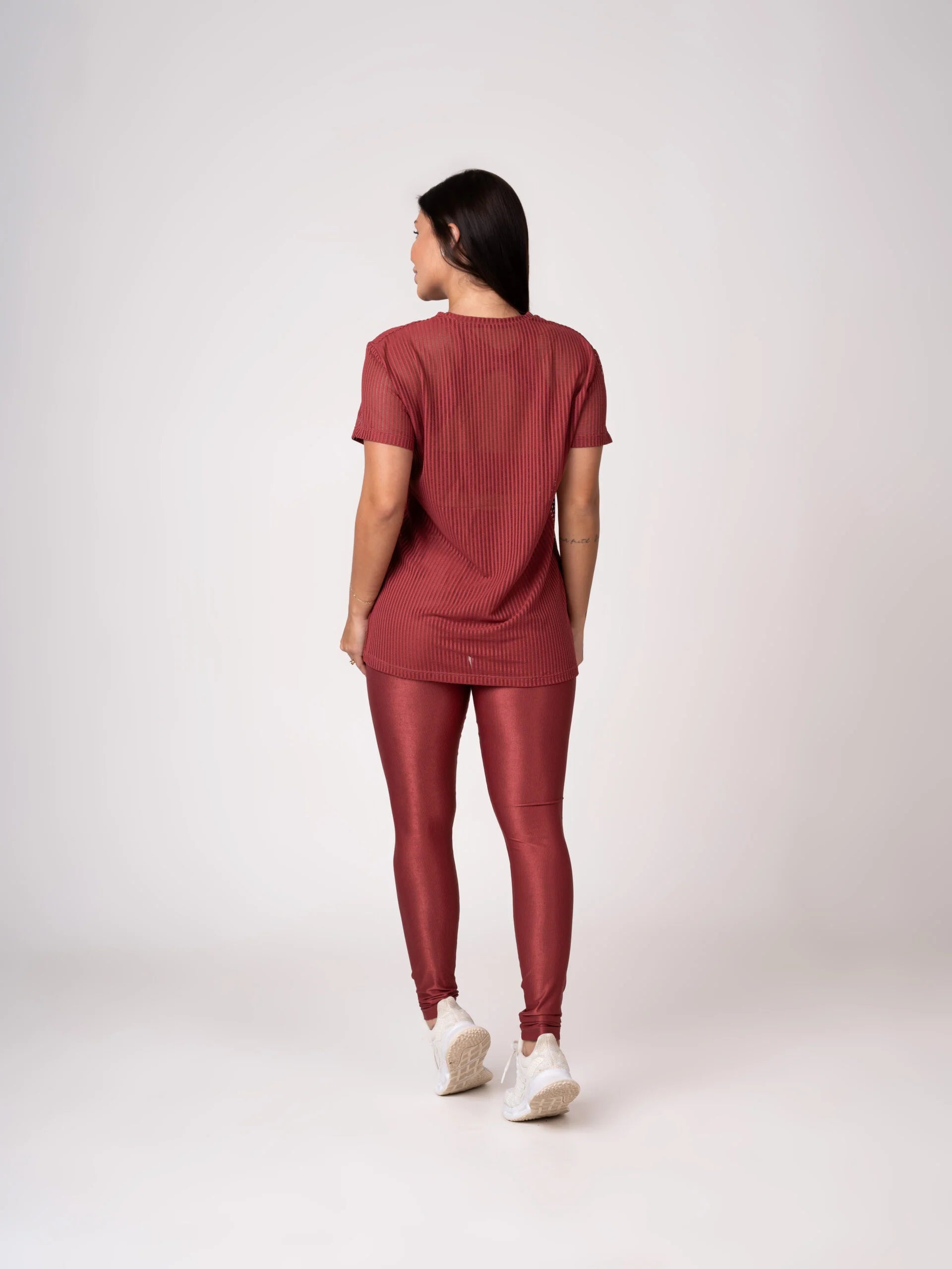 Camiseta Dry Fit Marilia - Bordo 2