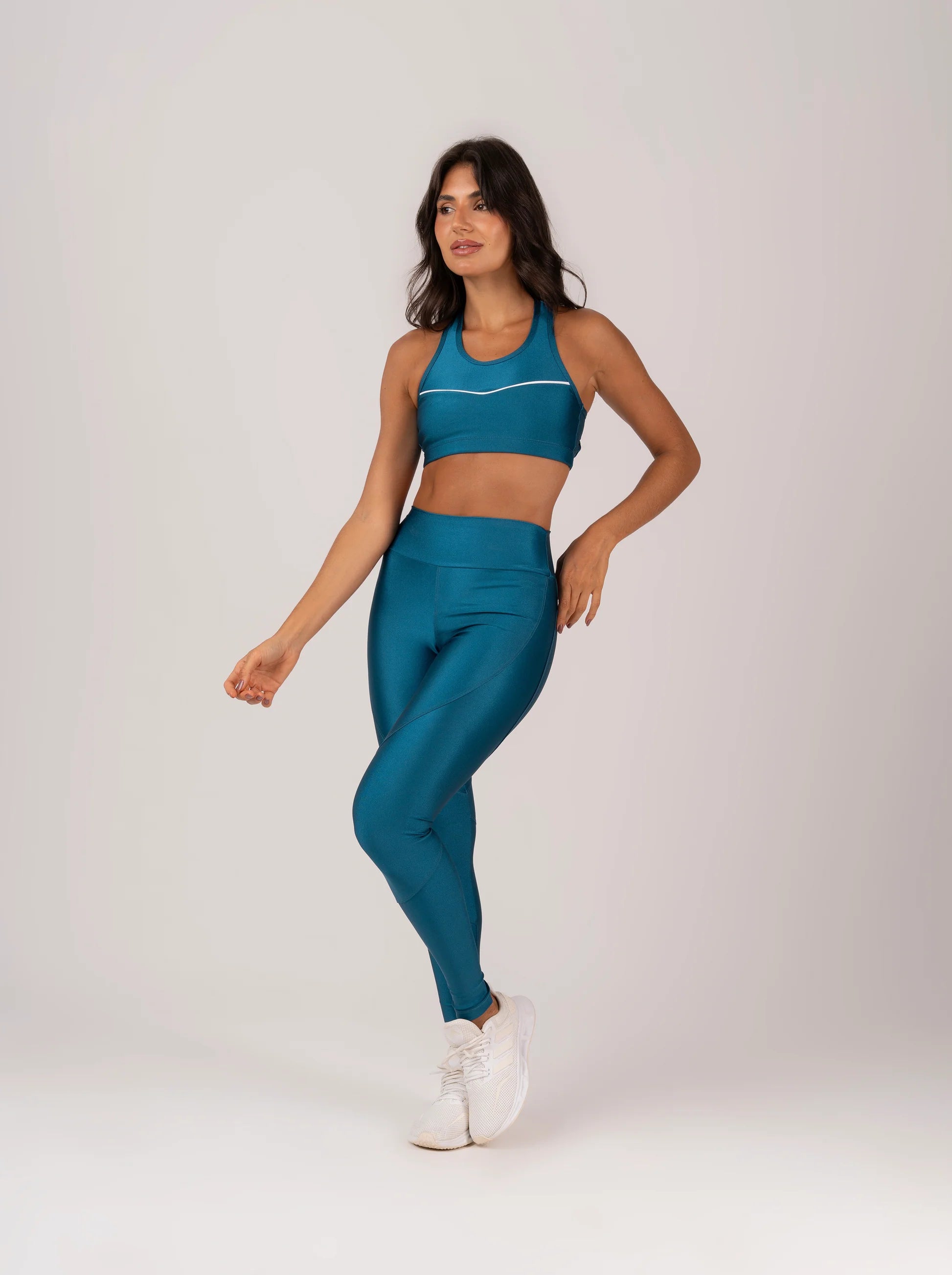 Conjunto Fitness Fátima - Azul 1