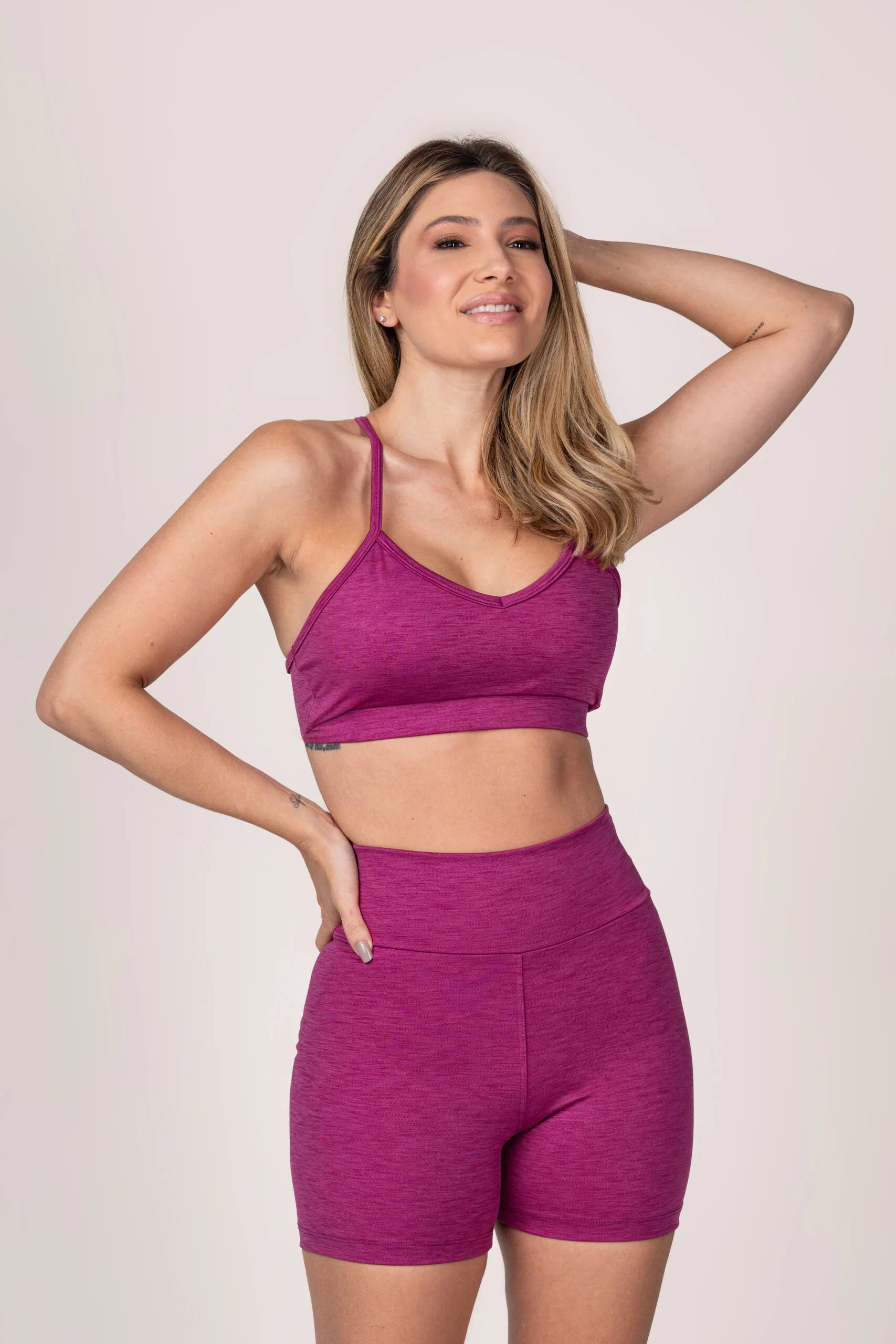 Conjunto Fitness Lia - Roxo 1